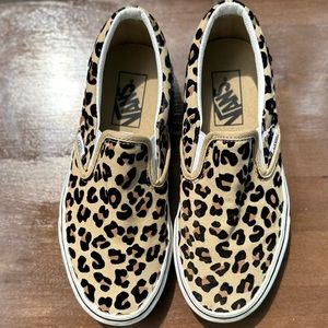 VANS Cheetah Slip ons